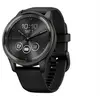 Image de vívomove Trend - 40 mm - noir - montre intelligente avec bande - silicone - taille du poignet : 125-190 mm - monochrome - Bluetooth, ANT+ - 28.3 g