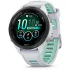 Image de Garmin - Forerunner 265S - Montre GPS Blanc / Vert d'eau - Taille unique