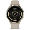 Image de Venu 3S, Soft Gold avec bracelet lin