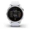 Image de epix Pro (Gen 2) - 42mm, Acier, Silver avec bracelet blanc