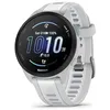 Image de Garmin Forerunner 165, Montre GPS connectée de Running, Blanc/Gris, 43mm | Écran AMOLED ultra-lumineux & tactile, autonomie jusqu'à 11 jours, +25 sports avec GPS intégré, fonctions sport & santé en occasion ou reconditionné