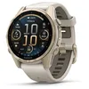 Image de Garmin Fenix 8 43 mm, AMOLED, Saphir, weiches Gold mit Nebelgrau/Dunkelsandstein, Silikonband en occasion ou reconditionné