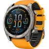 Image de GARMIN Fenix 8 Amoled 51mm Sapphire Titanium Orange Unique 2026