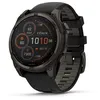 Image de Garmin - Fenix 8 Solar Sapphire - Montre GPS Titane Carbon / Gray DLC / Noir / Gris Galet -   47 mm