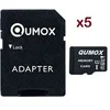 Image de Lot de 5 carte Micro SD SDHC 32go 32Go 32g TF Carte Class 10 UHS-I 70MB-S 15MB-S pour Appareils Photo, Drones,Smartphone
