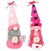 Image de Lot de 2 nains de Noël en peluche FONGWAN cadeaux de Saint-Valentin pour femme - amour
