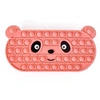 Image de Trousse Scolaire pour Enfant Pop-it Frusde Grand Capacité, Pressez la bulle - Rose
