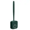 Image de Brosse de toilette en silicone FONGWAN nettoyage de WC, montage mural - vert