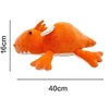 Image de Dinosaure en Peluche Mignon FONGWAN Dessin Animé Animal en Peluche Dinosaure Weighted, 40cm - Orange