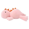 Image de Dinosaure en Peluche Mignon FONGWAN Dessin Animé Animal en Peluche Dinosaure Weighted, 38cm - Rose