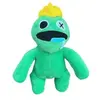 Image de Peluche Rainbow Friends Roblox FONGWAN Mignonne Cadeau pour Enfants Halloween Noël, K - Vert