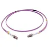 Image de 3m LC/LC OM4 LSZH Fibre Patch - Purple - Cordon de raccordement - LC multi-mode (M) pour LC multi-mode (M) - 3 m - 3 m - fibre optique - duplex - 50