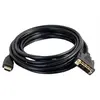 Image de 0.5m HDMI to DVI Adapter Cable - DVI-D Digital Video Cable - Câble adaptateur - liaison simple - DVI-D mâle pour HDMI mâle - 50 cm - double blindage
