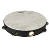 Image de TA-5110-70 - Tambourin 10 avec 1 rangée de 8 cymbalettes avec peau non-accordable