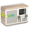 Image de Pure Classic H4 Radio de Cuisine numérique (Dab+/FM, Bluetooth, USB, AUX, minuterie de Cuisine, Alarme), Blanc Coton/Chêne en occasion ou reconditionné