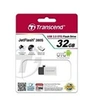 Image de Cle usb 2. 0 32go argentee otg android ts32gjf380s
