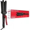 Image de Revlon Wave Master Jumbo Fer à onduler (Cylindre à trois têtes, revêtement céramique et tourmaline, 30 réglages de température jusqu’à 190 °C) RVIR3056UKE en occasion ou reconditionné