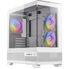 Image de CX500m ARGB - MT jeux - micro ATX - panneau latéral fenêtré (verre trempé) - pas d'alimentation - blanc - USB/Audio/Mic