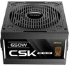 Image de CSK650DC - Alimentation électrique (interne) - ATX12V 2.52 - 80 PLUS Bronze - CA 100-240 V - 650 Watt - PFC active - Europe