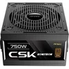 Image de CSK750DC - Alimentation électrique (interne) - ATX12V 2.52 - 80 PLUS Bronze - CA 100-240 V - 750 Watt - PFC active - Europe