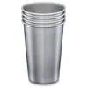 Image de Klean Kanteen - Cup - 4pack - Tasse Brushed Stainless - 16 oz (473 ml)