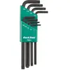 Image de Park Tool jeu de clés Torx TWS-1T9-T40 acier vert/noir 9 pièces