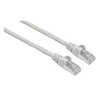 Image de Intellinet Network Patch Cable, Cat6A, 2m, Grey, Copper, S/FTP, LSOH / LSZH, PVC, RJ45, Gold Plated Contacts, Snagless, Booted, Lifetime Warranty,