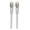 Image de Intellinet Network Patch Cable, Cat6A, 3m, Grey, Copper, S/FTP, LSOH / LSZH, PVC, RJ45, Gold Plated Contacts, Snagless, Booted, Lifetime Warranty,