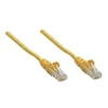 Image de Intellinet Network Patch Cable, Cat5e, 2m, Yellow, CCA, U/UTP, PVC, RJ45, Gold Plated Contacts, Snagless, Booted, Lifetime Warranty, Polybag - Cordon