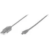 Image de Manhattan - Câble USB - USB (M) pour mini USB type B (M) - USB 2.0 - 3 m - gris