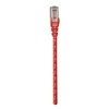 Image de Intellinet Network Patch Cable, Cat6, 2m, Red, CCA, U/UTP, PVC, RJ45, Gold Plated Contacts, Snagless, Booted, Lifetime Warranty, Polybag - Cordon de