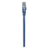 Image de Intellinet Network Patch Cable, Cat6, 3m, Blue, CCA, U/UTP, PVC, RJ45, Gold Plated Contacts, Snagless, Booted, Lifetime Warranty, Polybag - Cordon de