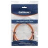 Image de Intellinet Fiber Optic Patch Cable, OM2, ST/SC, 2m, Orange, Duplex, Multimode, 50/125 µm, LSZH, Fibre, Lifetime Warranty, Polybag - Câble réseau - SC