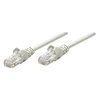 Image de Intellinet Network Patch Cable, Cat6, 2m, Grey, Copper, S/FTP, LSOH / LSZH, PVC, RJ45, Gold Plated Contacts, Snagless, Booted, Lifetime Warranty,