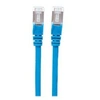 Image de Intellinet Network Patch Cable, Cat6, 1m, Blue, Copper, S/FTP, LSOH / LSZH, PVC, RJ45, Gold Plated Contacts, Snagless, Booted, Lifetime Warranty,