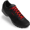 Image de Giro - Gauge - Chaussures VTT homme Black / Bright Red - 41