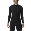 Image de Giro - Chrono LS Thermal Jersey - Maillot vélo femme Black - M