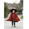 Image de Déguisement Great Pretenders Cape et chapeau Braises d'automne orange 4-6 ans