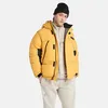 Image de Timberland - DWR Recycled Down Puffer Parka - Doudoune homme Mineral Yellow - M