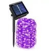 Image de 1 Set LED Guirlande Lumineuse Electrosolaire et Etanche avec 330 Lampes pour l'Espace Extérieur 20 m - Violet