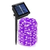 Image de 1 Set LED Guirlande Lumineuse Electrosolaire et Etanche avec 330 Lampes pour l'Espace Extérieur 22 m - Violet