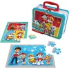 Image de Pat'patrouille - 2 Puzzle 24 Pieces Avec Grande Valisette Metal Pour Enfant - Jouet D'imitation