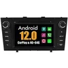 Image de Autoradio CarPlay Multimédia RoverOne Android 4Go RAM 64Go ROM GPS pour Toyota Avensis 2009 - 2013 / Noir