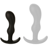 Image de Plug Silicone Naughty Curved M 9 x 2.5cm
