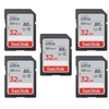 Image de Lot de 5 Cartes mémoire SDHC Ultra 32 Go Classe 10 Vitesse de transfert jusqu'à 120 Mo/s