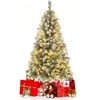 Image de Sapin de Noël 150cm, 450 Branches Articulées avec 200 LED et 8 Eclairage