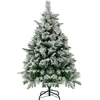 Image de Sapin de noël artificiel 135 cm, arbre de noël lumineux décoratif
