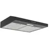 Image de - Hotte Aspirante Sous Armoire - Acier Inoxydable - Noir - 60 cm