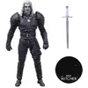 Image de Figurine McFarlane Toys The Witcher Netflix Geralt Of Rivia Witcher Mode (Season 2) Noir 18 cm MCF13807