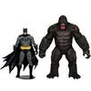 Image de Pack de figurines DC Justice League Monsterverse Batman et Kong 29 cm